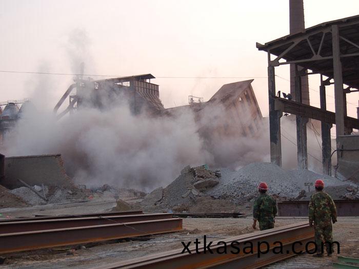 九(jiu)羊(yang)鋼筋(jin)混凝土(tu)控製爆(bao)破(po)