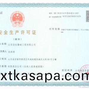 安(an)全(quan)生産(chan)許可證(zheng)